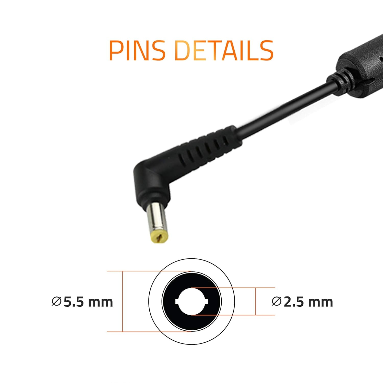 Asus 19V 3.42A 65W OEM Original Adapter for Asus A3 A600 F3 X55 A8 X55A - 6 Months Warranty