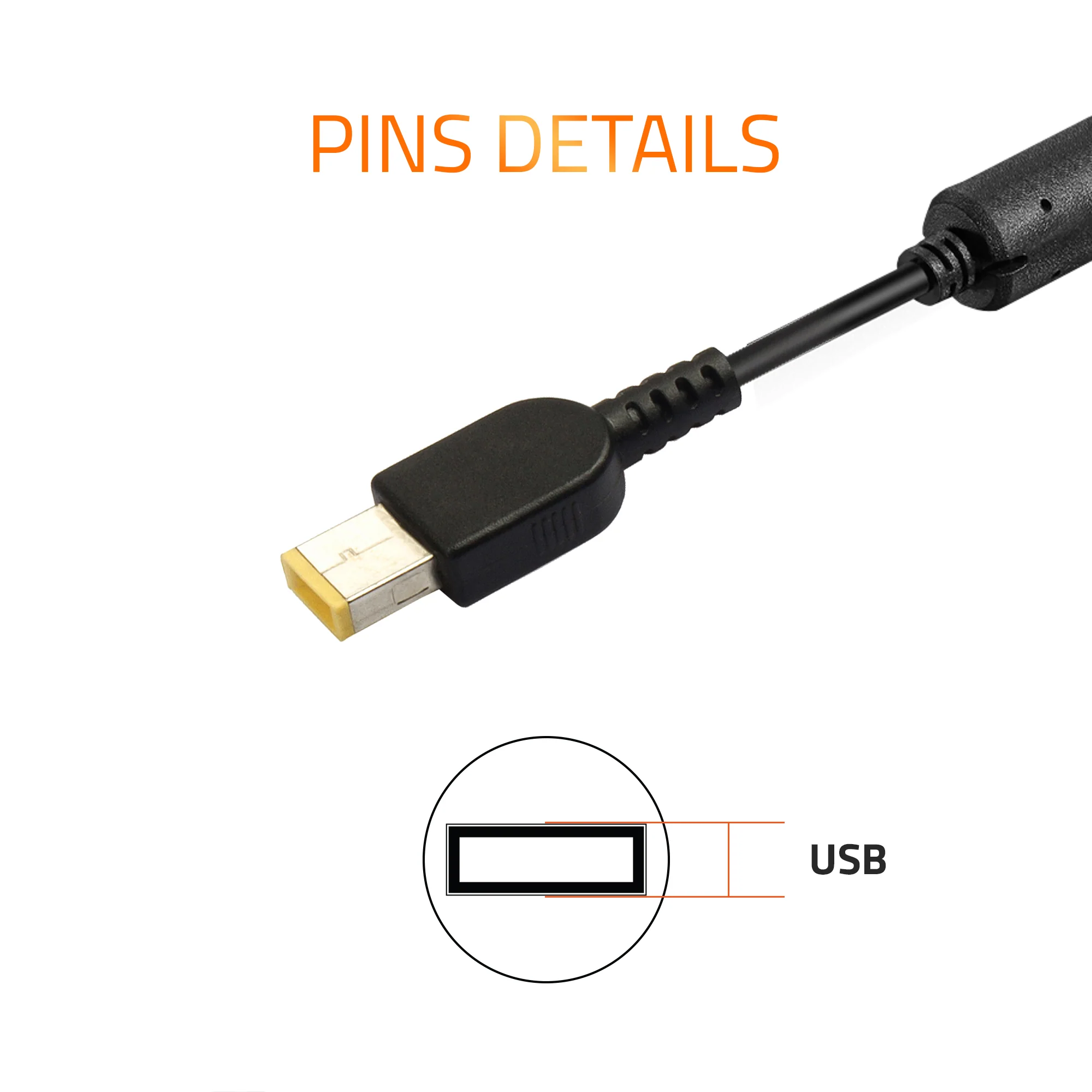 3_27718e1c-b57a-4f8d-82da-503215e5cc3f.webp Lenovo 20V, 2.25A, 45W USB PIN Compatible Laptop Charger – Brown Box Packaging
