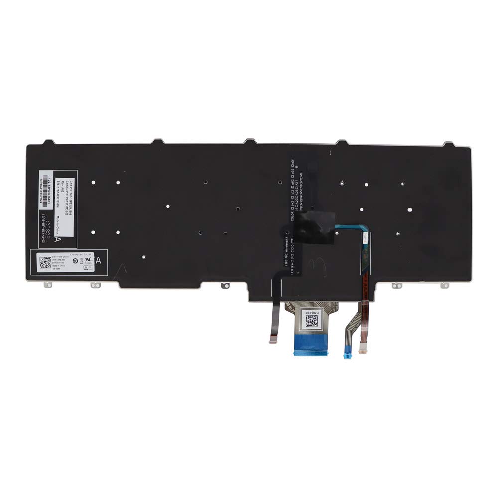 Replacement Keyboard for Dell Precision 7530, 7540, 7730, 7740 – with Backlit & Track - 100% Typing Solution