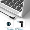 HP 19.5V 10.3A 200W OVAL-SHAPE Adapter (Blue Pin 4.5mm x 3.0mm) - Brown Box Packed