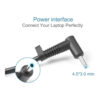 OEM Original HP 150W 19.5V 7.7A Smart 4.5mm AC Adapter with Blue Pin (Brown Box Packed)
