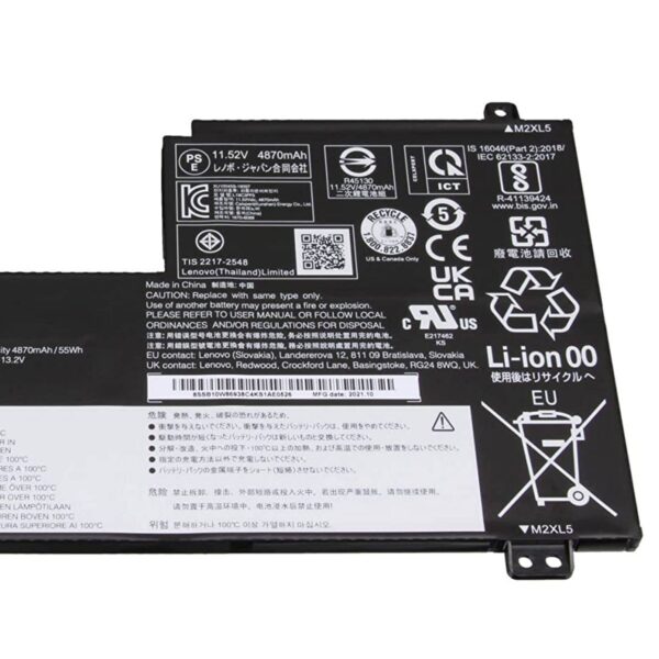 OEM ORIGINAL L19C3PF9 - L19M3PF9 Battery for Lenovo Laptops - 11.52V, 57WH
