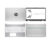 ABH+CD Panel - Silever - (Full Body + Hinges) for HP 15-BS Series Laptops – Premium Replacement, OEM Quality, Not Original