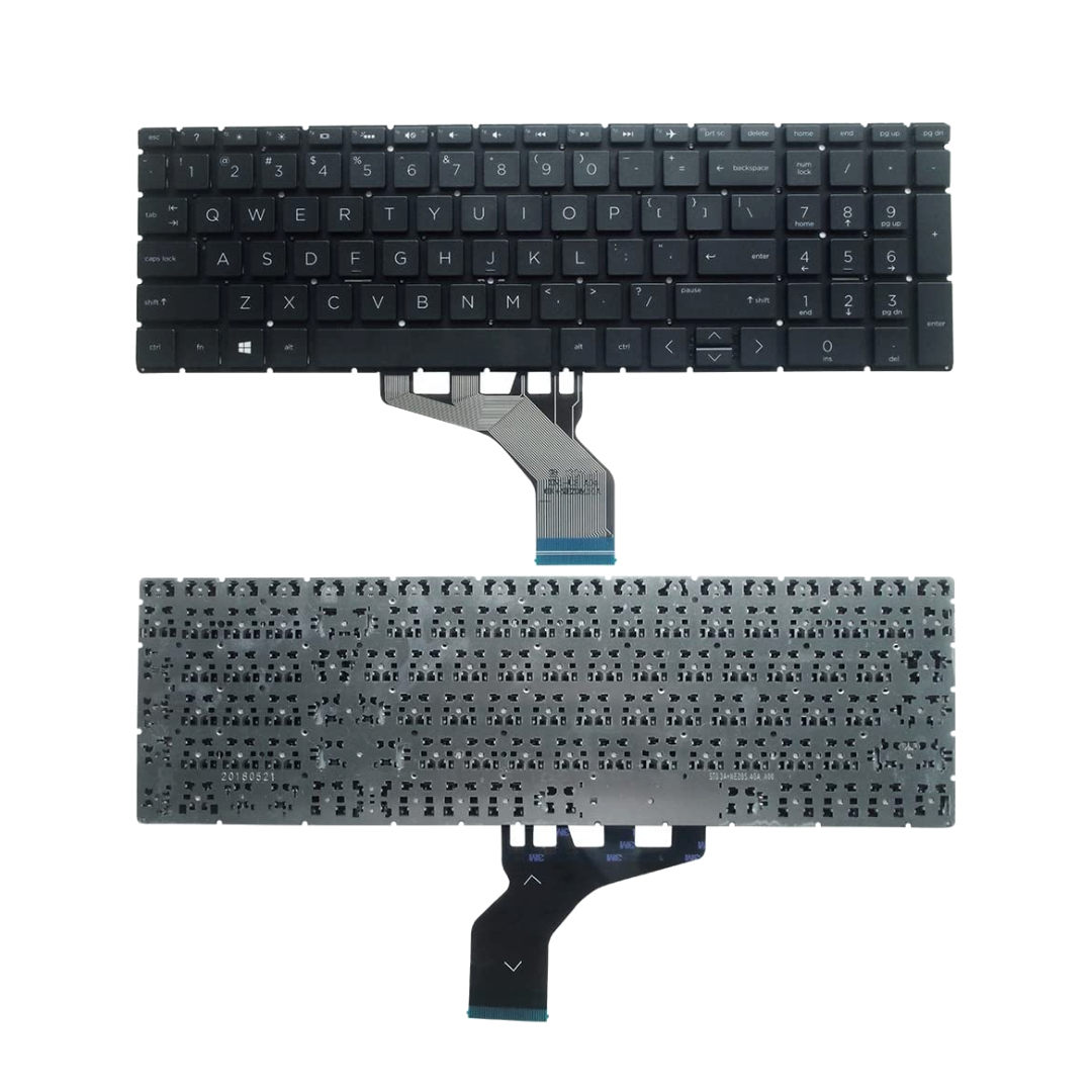 New-Project-2025-01-22T131153.528.jpg Replacement Keyboard for HP 250, 255, 256 G7 Laptops – Black Color - No Backlight