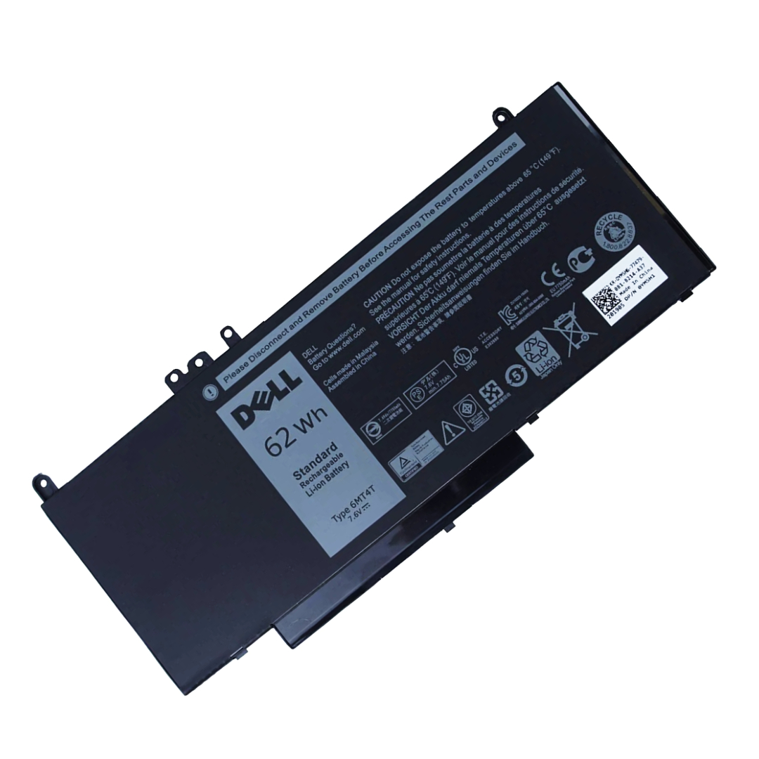 Dell 6MT4T OEM Original Battery for Dell Latitude E5270 E5470 E5570 / Precision 3510 4-cell 62Wh