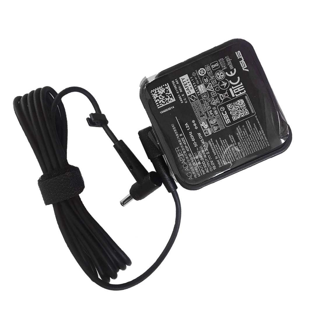 ASUS 45W Square Shape 4x1.2mm Pin OEM Original Laptop Adapter – Reliable Power Solution for ASUS VivoBook and ZenBook Series