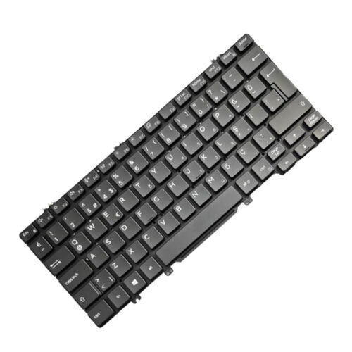Replacement Keyboard for Dell Latitude 5300, 7300, 5310 Laptop - NON-Backlight (US Layout, Black) - 100% Typing Solution