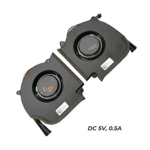 Premium Replacement CPU & GPU Cooling Fan for Asus ROG Strix G513 & G713 Series Laptops -DC 5V, 0.5A