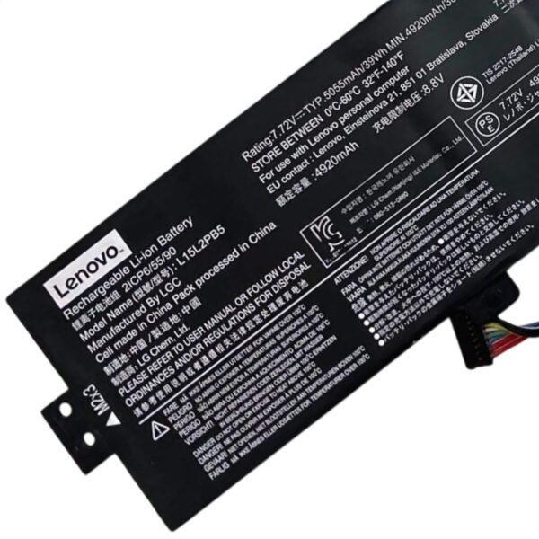 OEM Original L15M2PB5 Battery for Lenovo IdeaPad 310 & 510-15ISK – 39WH | High-Performance Replacement Battery | L15L2PB5, L15L2PB4