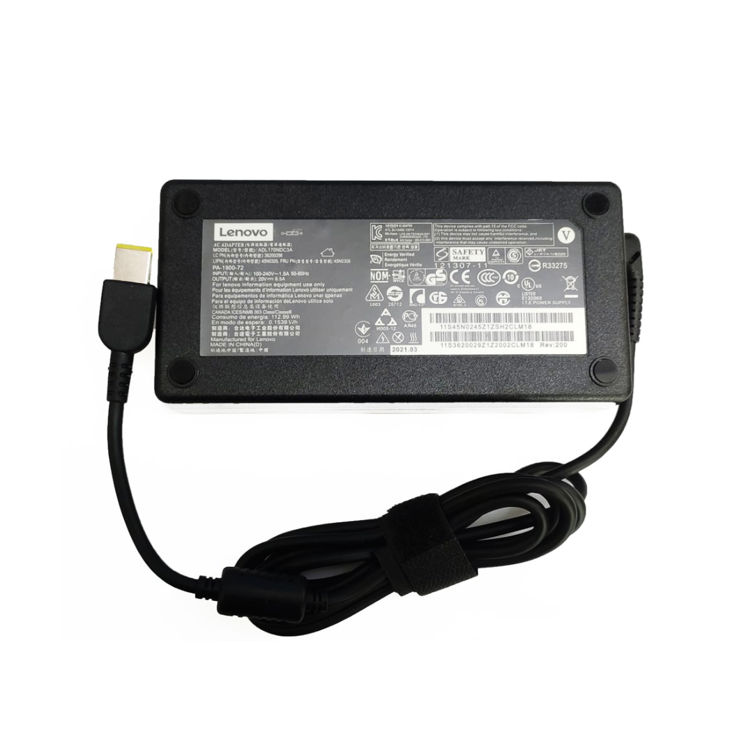 New-Project-21-1.jpg Lenovo 20V 8.5A 170W Laptop Adapter - Lenovo USB Slim Type Pin - for Legion Y700
