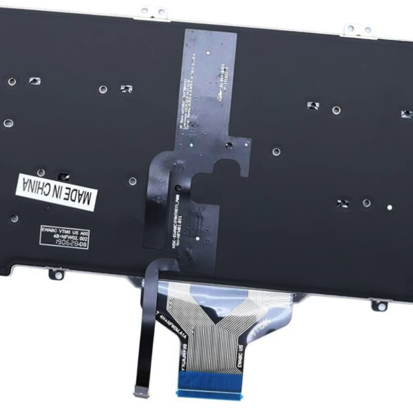 Backlit Keyboard for Dell Latitude 7400, 7400 14, 5400, 5401, 5402, 7410, L3400 Series - No Joystick