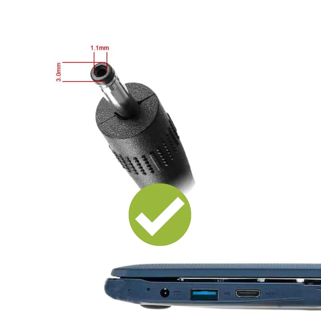 Acer 19V 3.42A 65W OEM Original Laptop Adapter (Pin: 3.0*1.1mm) for Acer Laptops