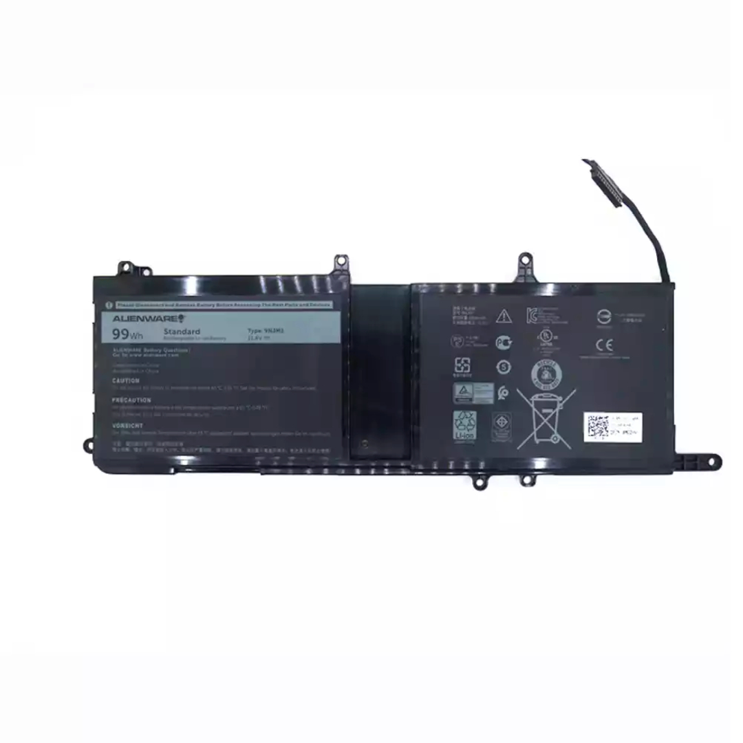New-Project-55-1-1.jpg Dell 9NJM1 OEM Original Battery for Alienware 17 R4, 15 R3 ( 99Wh, 11.4v) - OEM Brown Box Packed