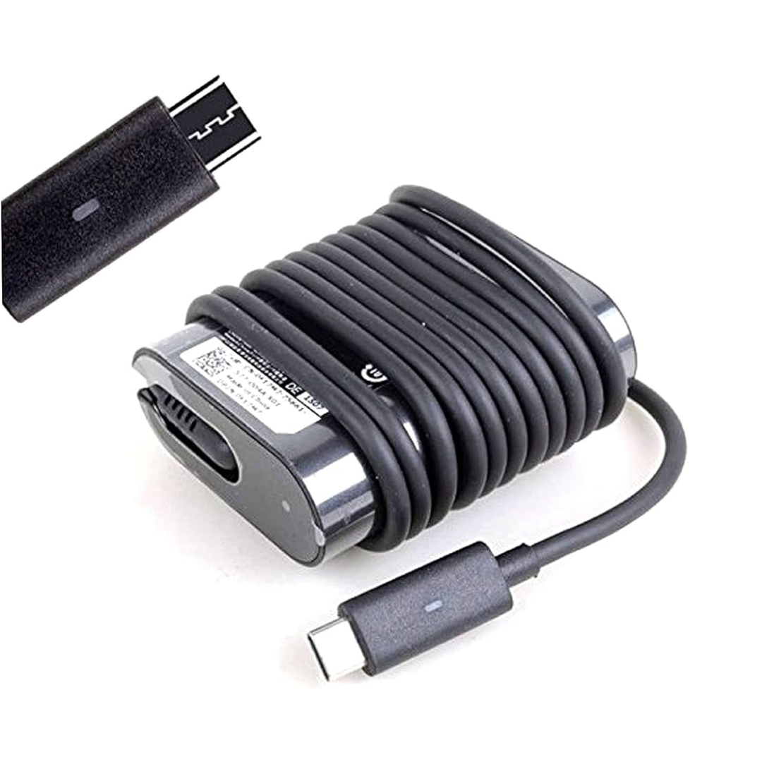 New-Project-7-1.jpg Dell 45W Output 5V/20V – 2A/2.5A USB Type-C Original OEM Adapter - Brown Box Packed
