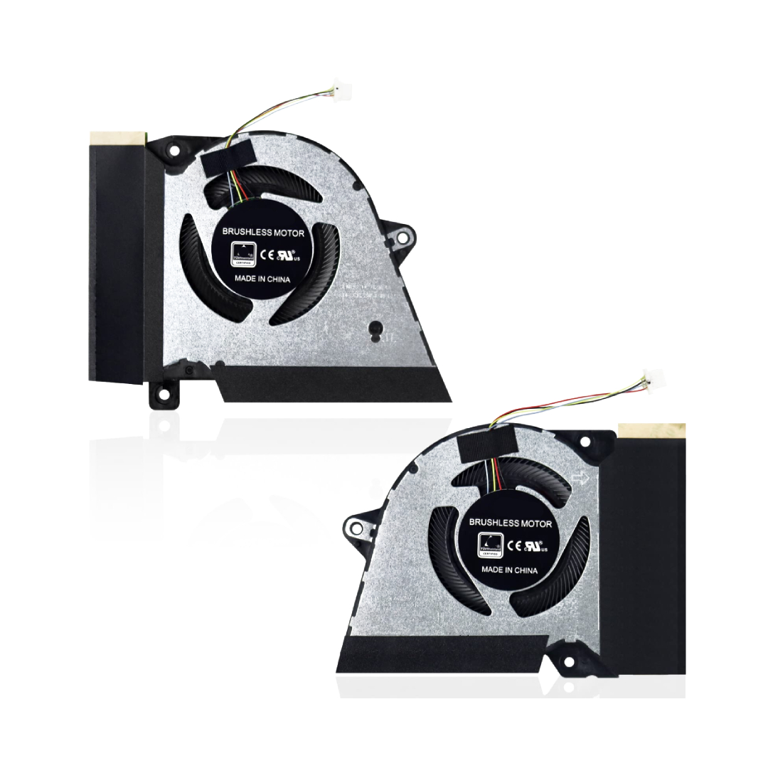 CPU & GPU Cooling Fan Pair for ASUS ROG Zephyrus G14 GA401, GA401IV Series Laptops – OEM Fans