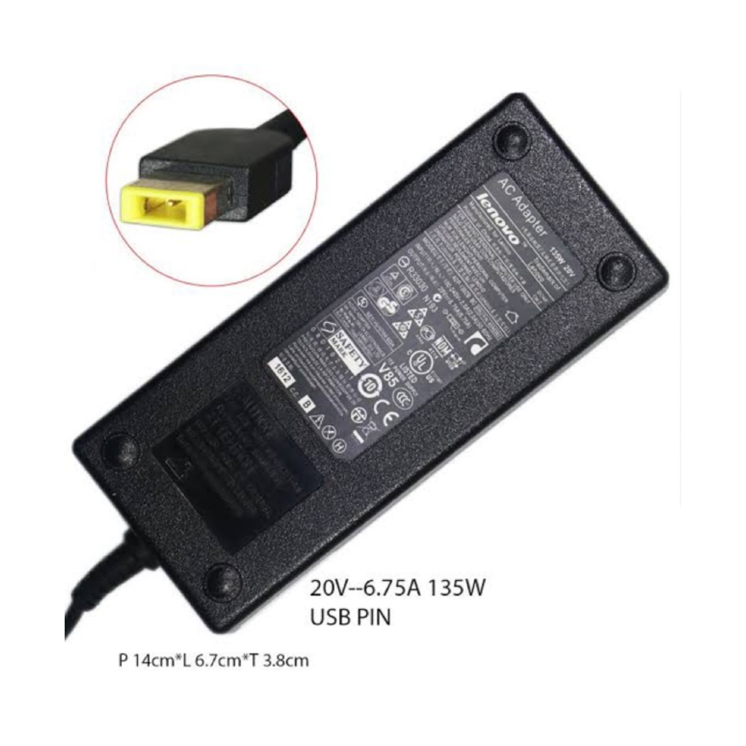 New-Project-92.jpg Lenovo 19.5V 6.15A - 120 Watt OEM Original Adapter (USB Type Pin) with 12 Months Warranty