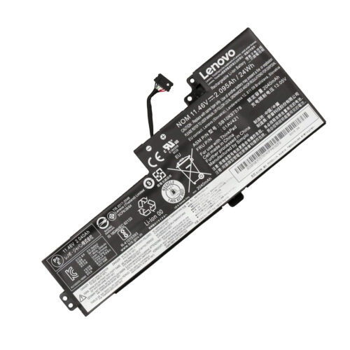 Lenovo 01AV419 01AV420 01AV421 01AV489 OEM Original Battery for Lenovo ThinkPad T470, T480– 24Wh, 3-Cell Li-ion, 6 Months Warranty