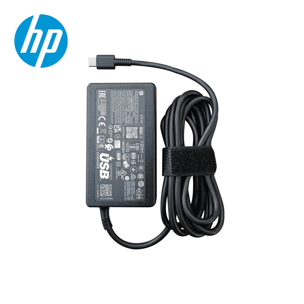V2gxuH14MnulbCvU29uV6cHkHMTxWOhPKZ0LpWlu.jpg 20V 3.25A HP OEM Original USB-C Power Adapter (Brown Box Pack)
