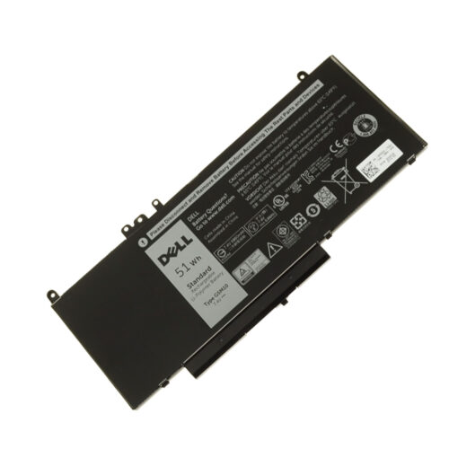 G5M10 Dell OEM Original Laptop Battery for Latitude E5250, E5450, E5550, E5570 | 4-Cell, 51Wh | Free Shipping