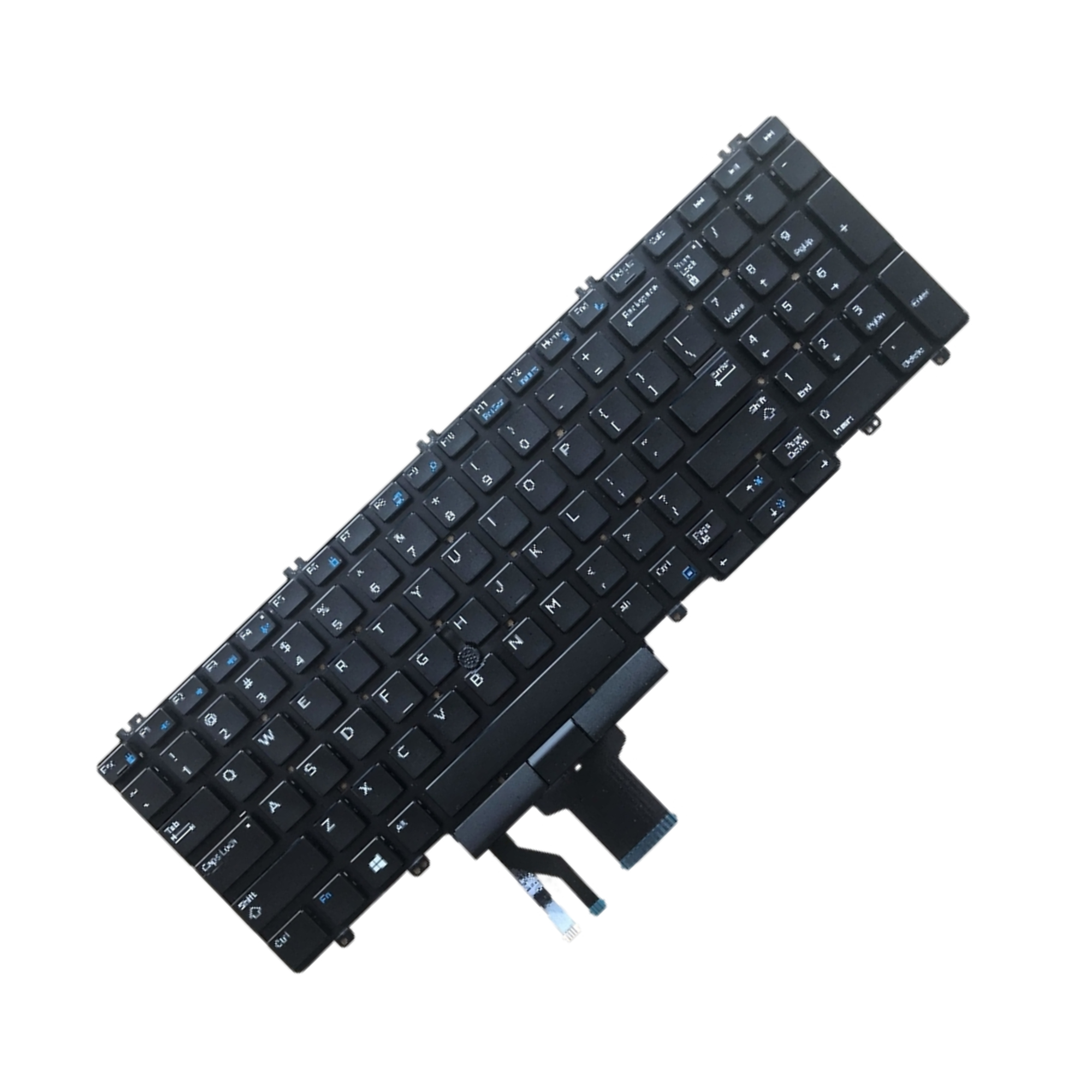 Replacement Keyboard for Dell Precision 7530, 7540, 7730, 7740 – with Backlit & Track - 100% Typing Solution