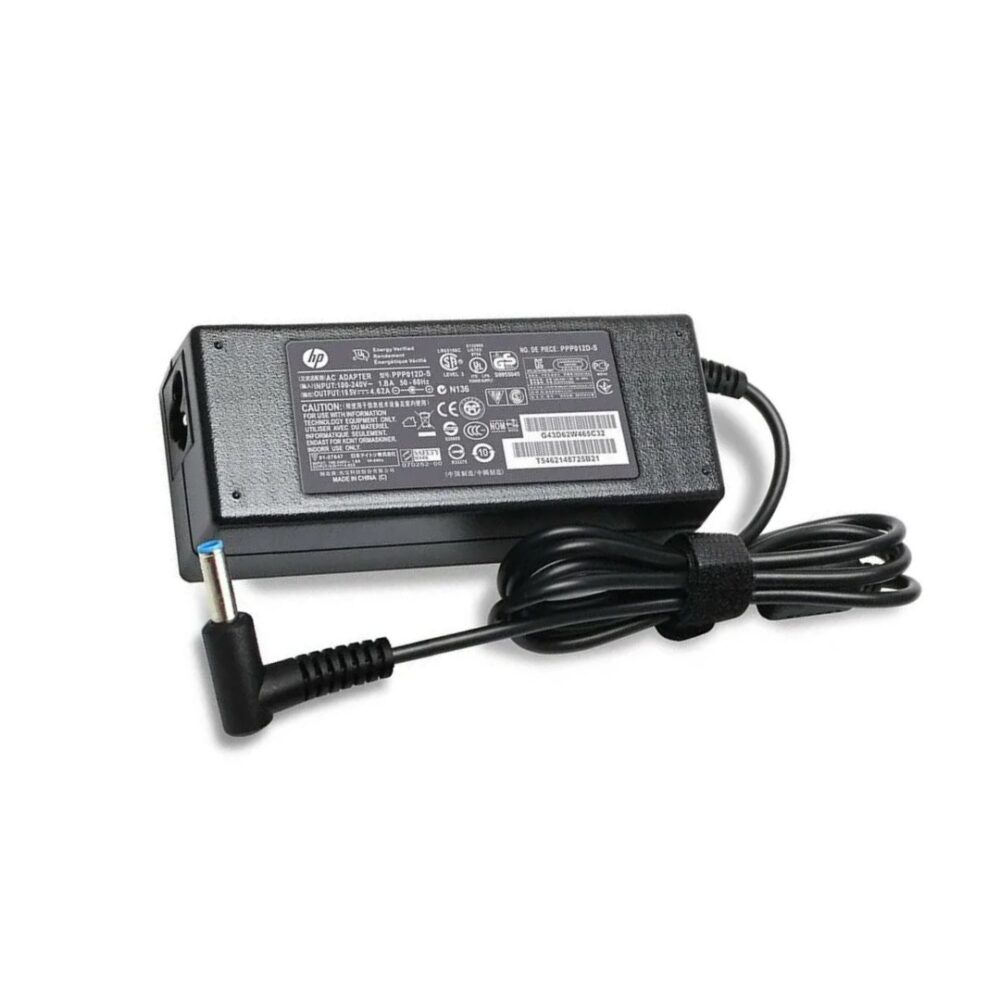 HP 19.5V, 4.62A 90W OEM Original Blue Pin (4.5x3.00mm) Laptop Adapter. (Brown Box Packed)