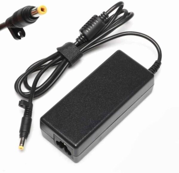 HP 65w Original OEM Laptop  Adapter 18.5V 3.5A (Yellow Pin 4.8 X 1.7 mm) Model: HP 451086-001
